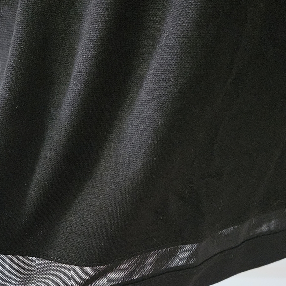 Reaction Kenneth Cole black long sleeve top size large - Picture 5 of 6